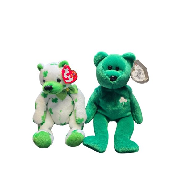 St. Patrick's Day Ty Beanie Babies Irish Plush - Picture 1 of 8